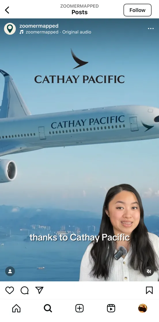 An example of advertising edge